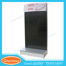 multi-purpose pegboard floor display stand for mobile accessories